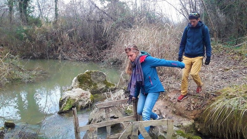 Traversée à gué du Limergues