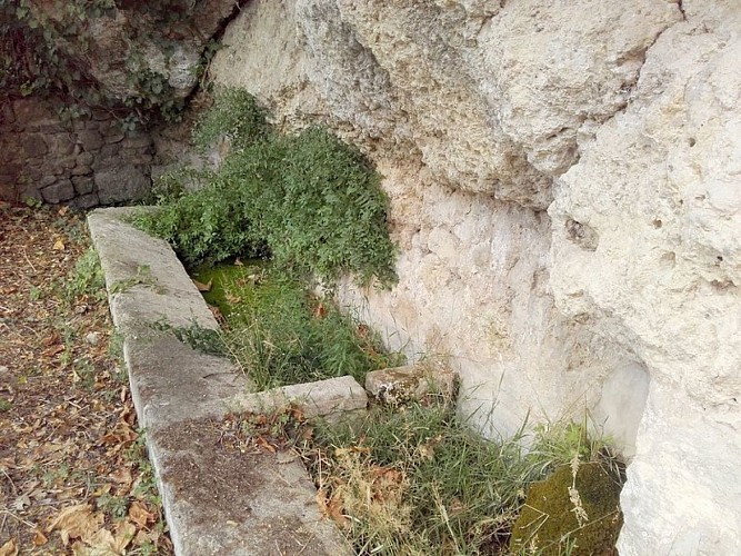 Les deux bassins de la source