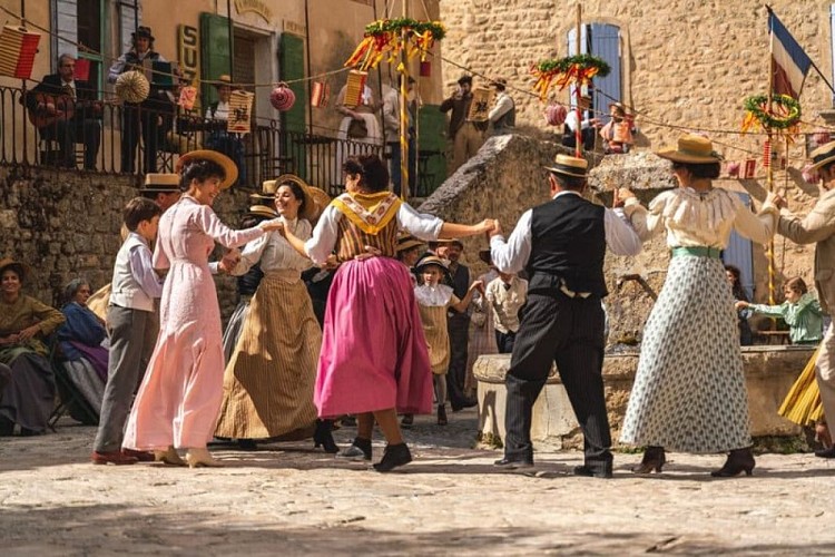 Tournage du ''Temps des secrets''