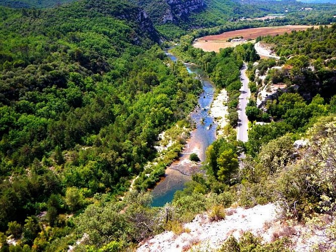 La basse vallée du Verdon