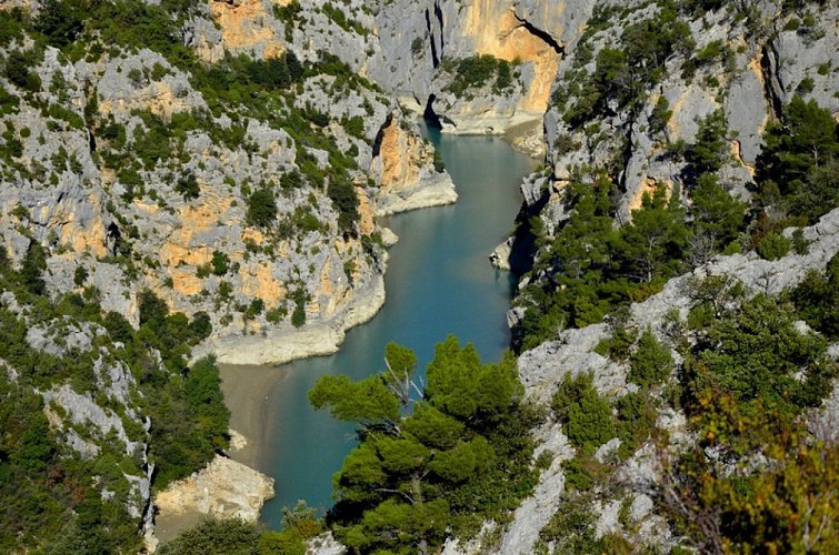 Les gorges creusés par le temps