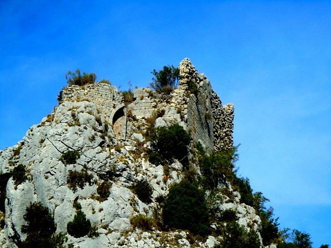 Castrum de Sainte-Madeleine