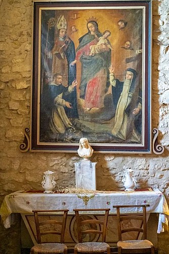 Interieur de l'église Notre-Dame de Bonne Aventure