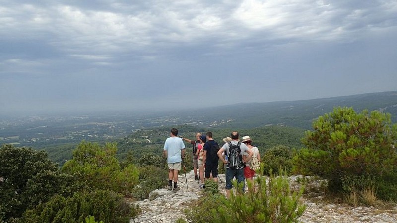 Vue sur la vallée La Sorgue