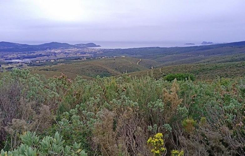 La vue vers le golf de l'amour