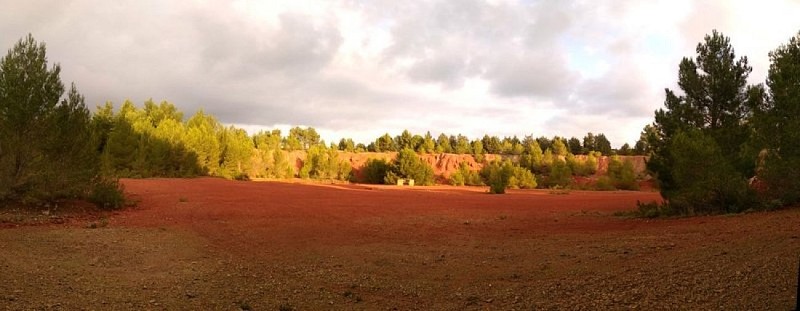 Incroyable décor de bauxite