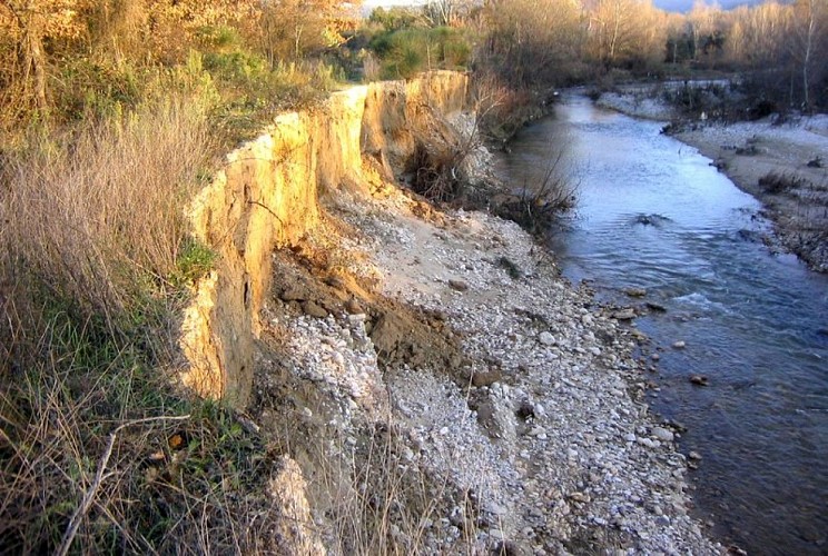 Erosion des berges