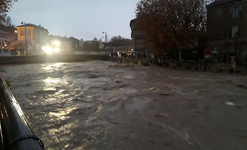 Apt, crue du Calavon en novembre 2019