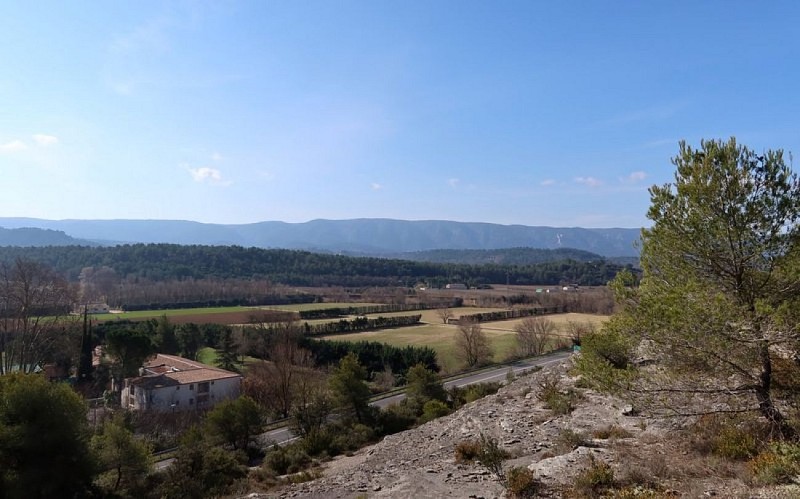 Vallée du Coulon depuis Les Beaumettes