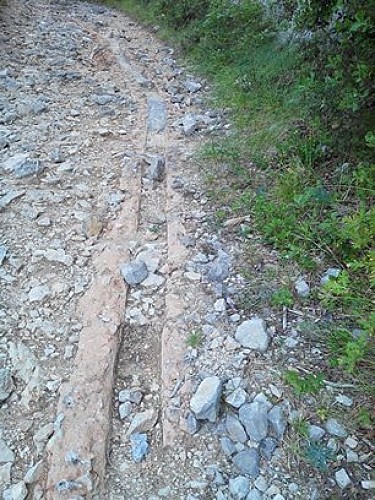 Trace d'un ancien canal