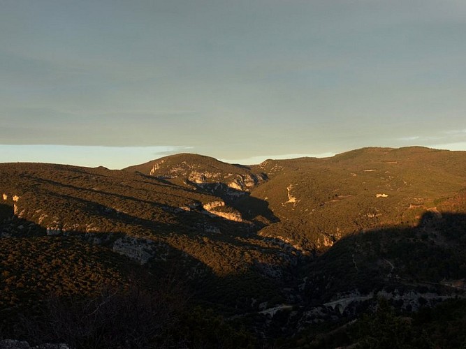 Combe de la Sigalière au nord-est