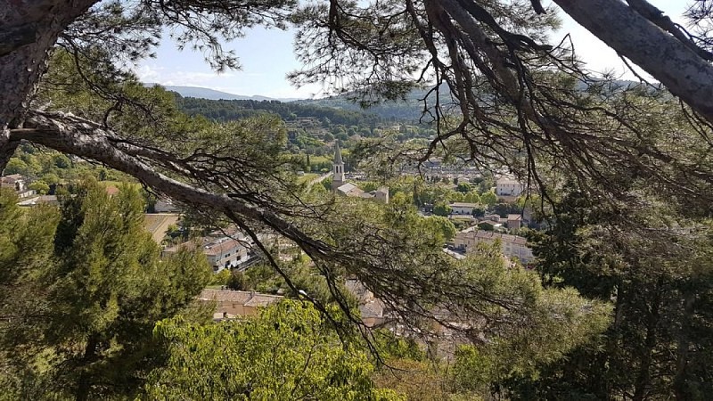 Cadenet au pied de son château