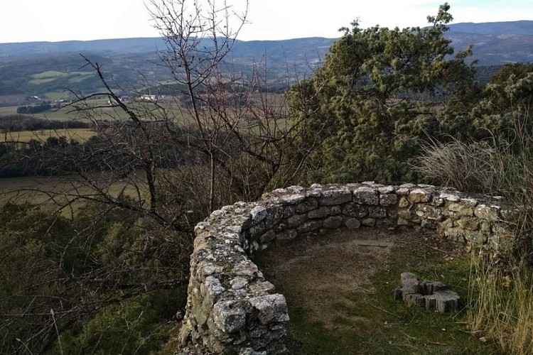 Point de vue vers l'ouest