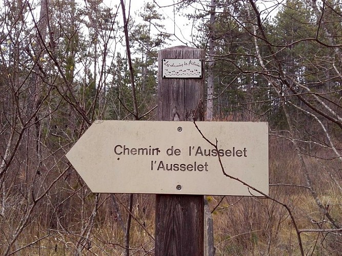 Signalétique des Chemins de Pélicier