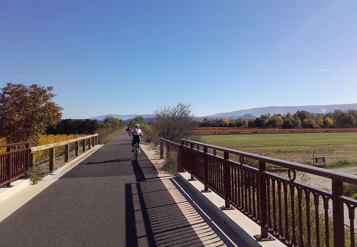 Via Domitia aujourd'hui Véloroute