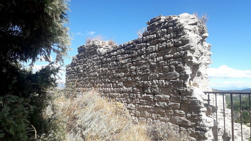 Ruines du château de Montfuron