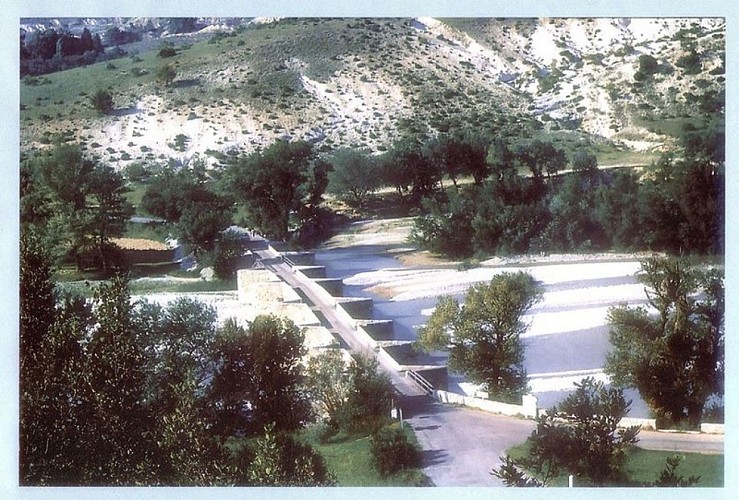 Le pont d'Aiguines