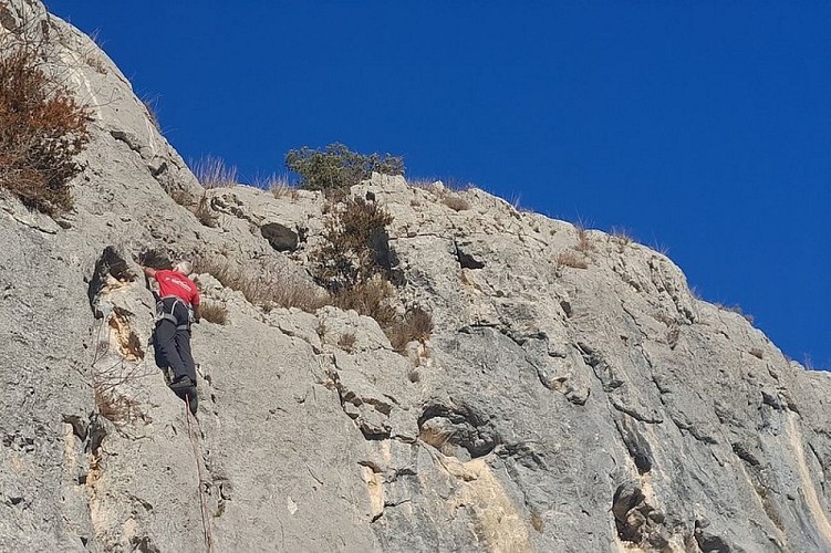 Escalade à Oppedette