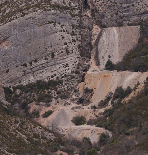 Les anciennes mines d'Orpierre