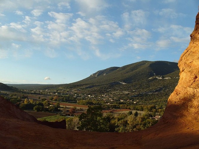 Rustrel et la Grande Combe