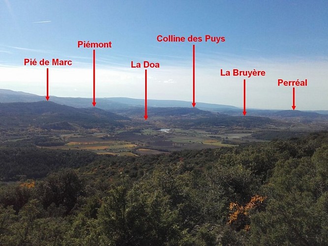 Vue depuis Grand Montagne