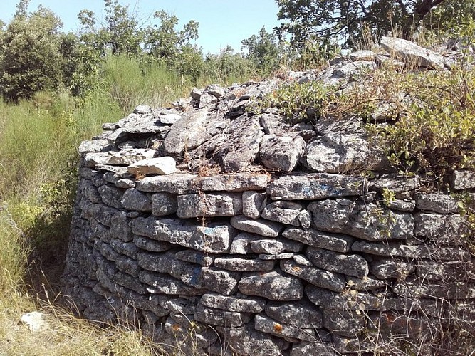 Clapiers structurés de la Gardette