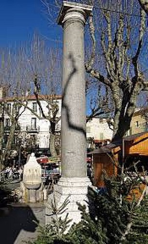 Colonne romaine à Vence