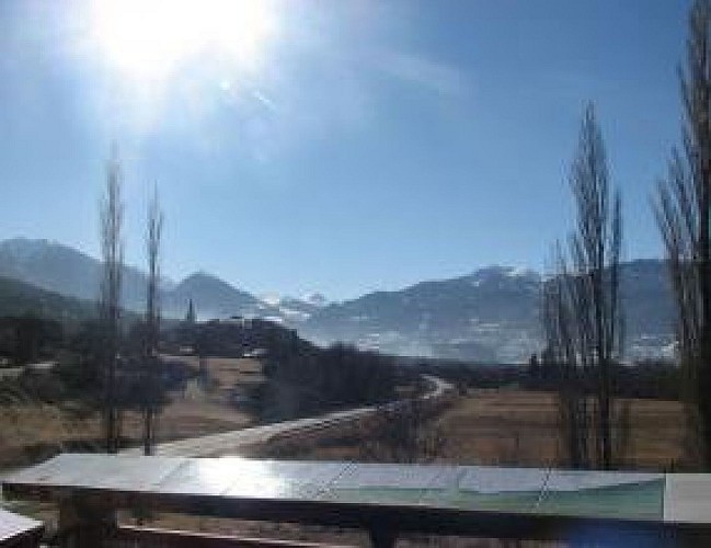 Panorama depuis l'église vieille, Saint-Crépin