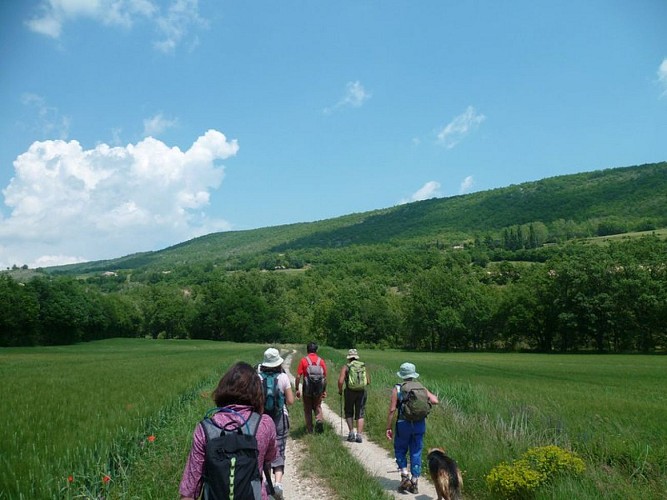 Balade dans la vallée du Largue