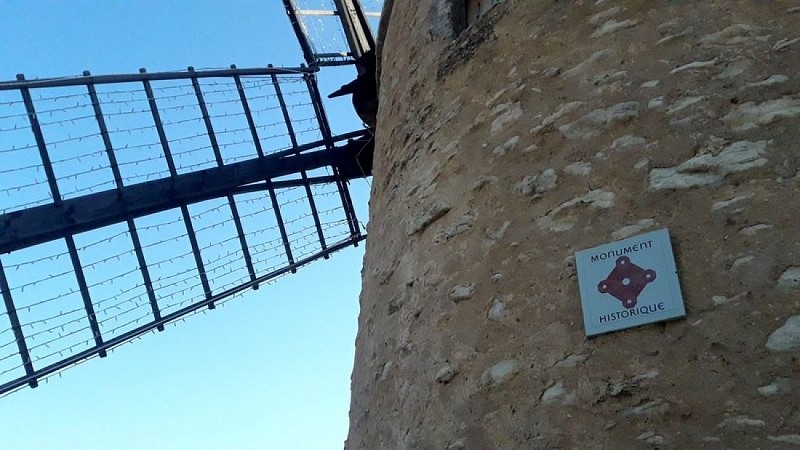 Façade du moulin restauré