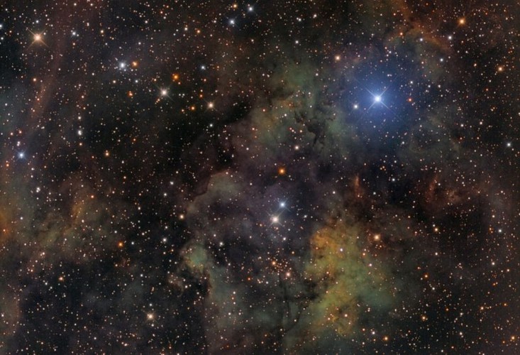 Amas ouvert et nébuleuse diffuse