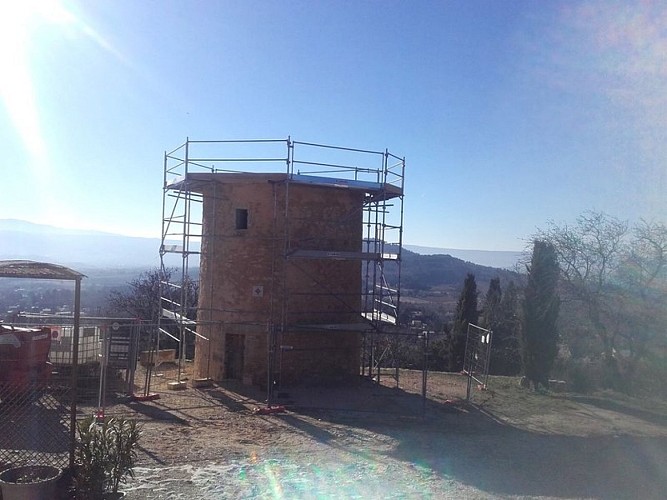 Moulin en cours de restauration (2019)