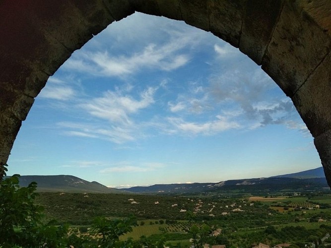 Vue depuis le Portalet