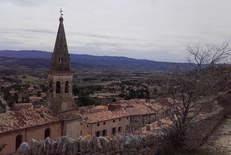 Extension du XVe s. (devant l'église)