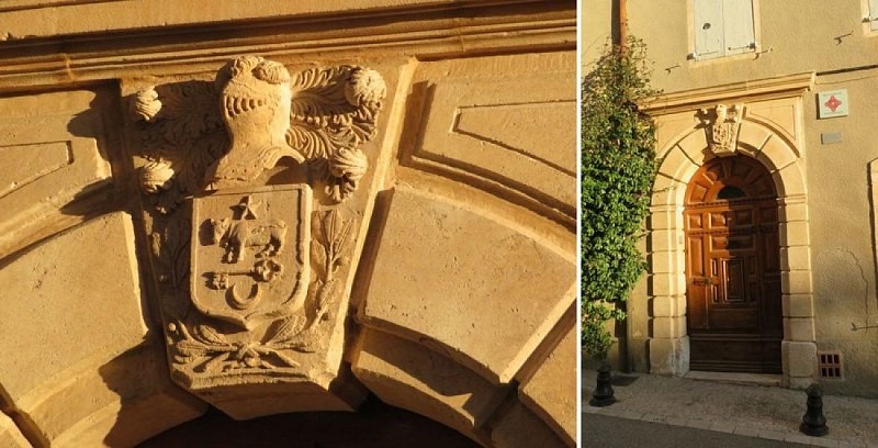 Porte et blason de la maison Allemmand (n°3)