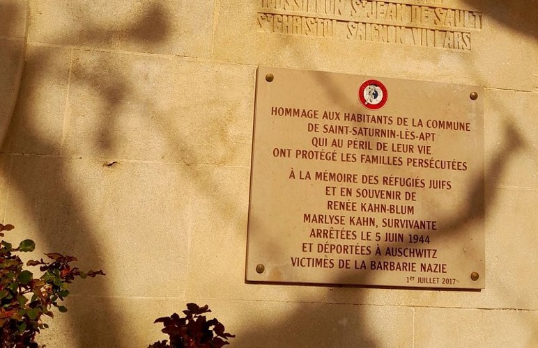 Plaque commémorative
