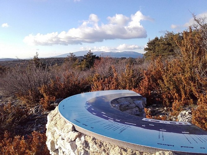 Mont-Ventoux depuis le Cluyer
