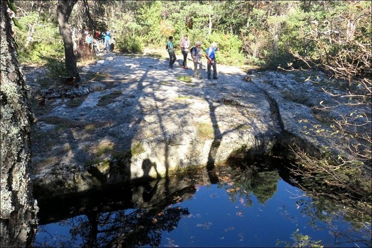 Aiguier à ciel ouvert de Gayéoux