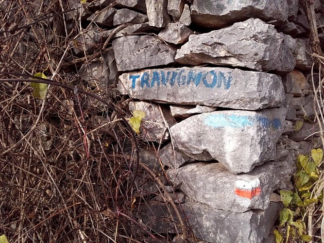 Reliquat de balisage de F. Morenas (années '50)