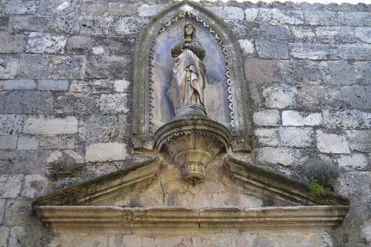 Détail de la façade