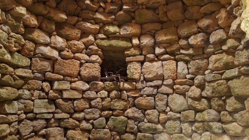 Reliquat de voute de borie