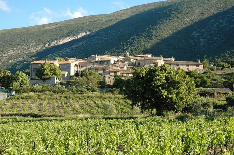 Le village de Villeperdrix