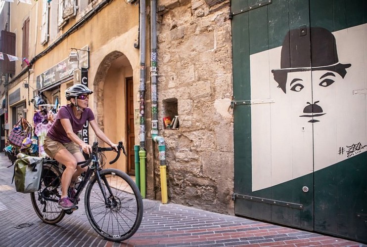 Rue de Manosque à vélo