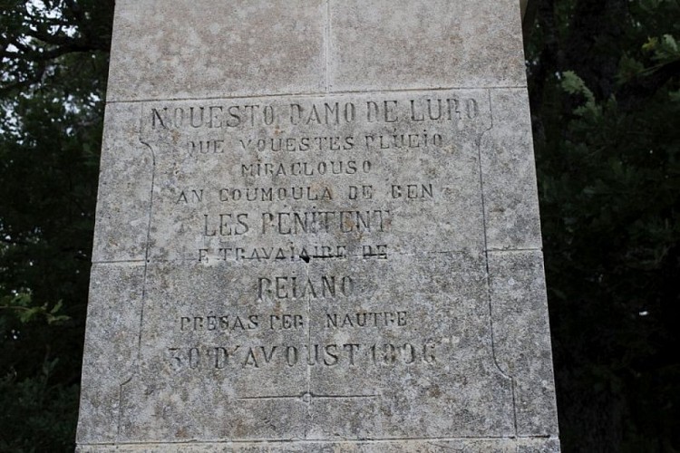 Inscription en provençal
