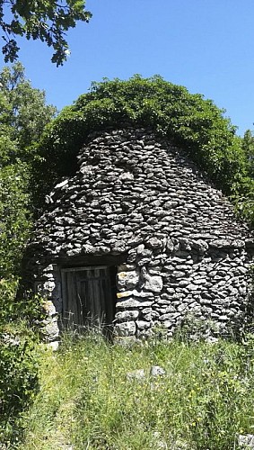 La borie vue de près