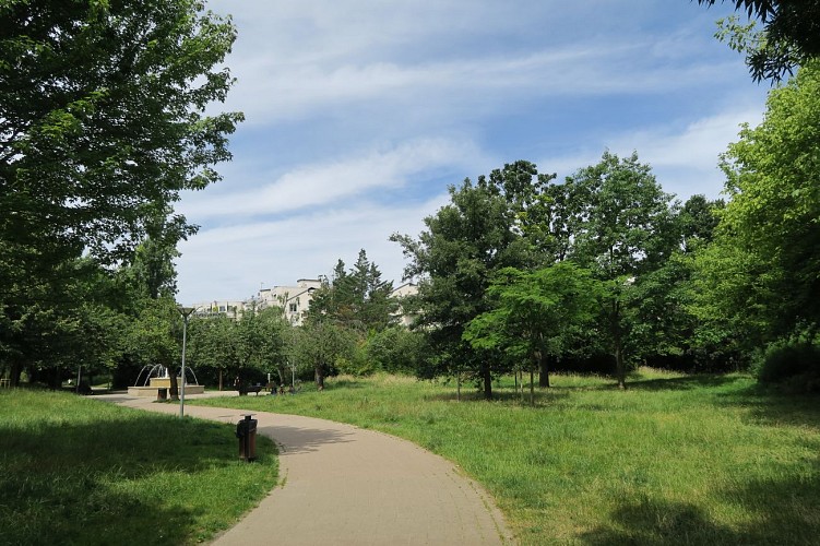 Le parc de l'Alsacienne