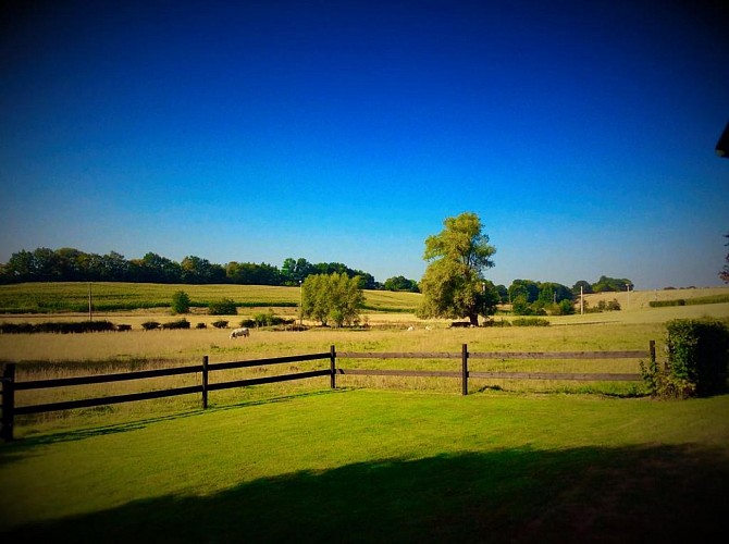 Entre bonheur et paradis - vue campagne