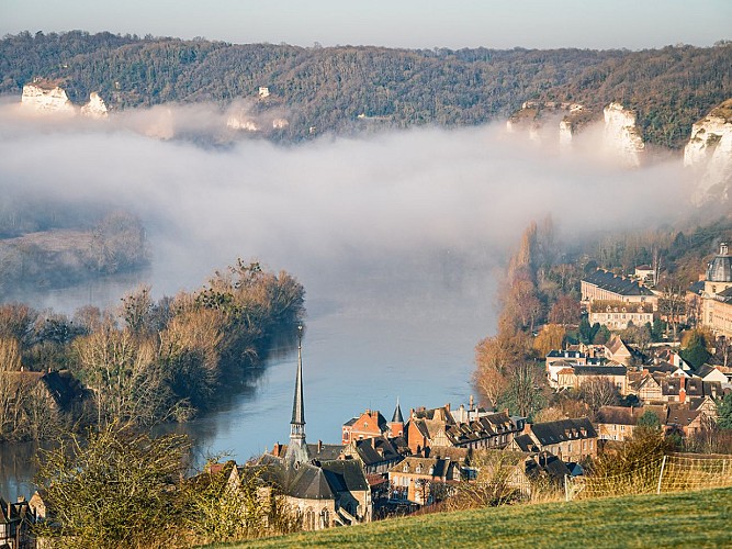 Vue de Château Gaillard Les Andelys