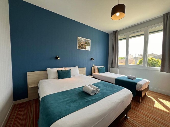 Une chambre du Brit Hôtel du Parc à Niort