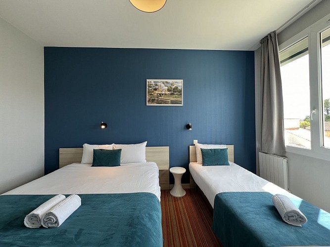 Une chambre du Brit Hôtel du Parc à Niort